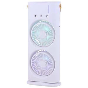 پنکه و کولر رومیزی مه پاش شارژی ریموت دار double-ended spray fan