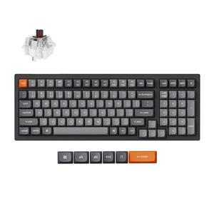 کیبورد Keychron K4 Max RGB Super Brown SW Swappable K4M-H3
