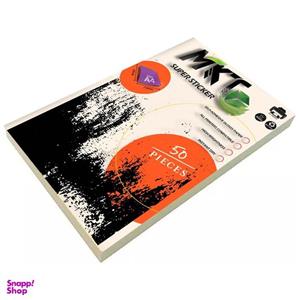 کاغذ A4 پشت چسب دار ام کی تی کد M05 بسته 100 عددی