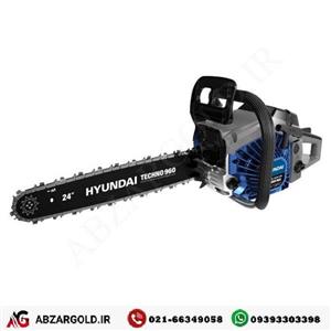 اره زنجیری بنزینی هیوندای کد TECHNO 960