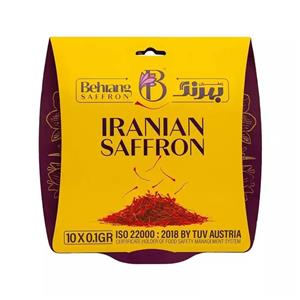 زعفران کپسولی 0.1 گرم پک 10 عددی بهرنگ
