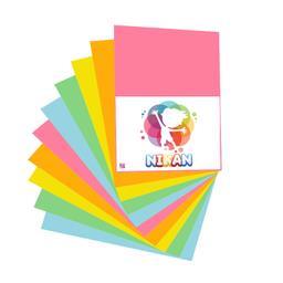 کاغذ رنگی A4 نیکان کد 07 بسته 50 عددی
