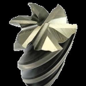 فرز انگشتی شش پر سفید HSS-E سایز 23