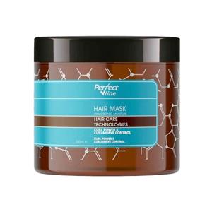 ماسک موهای فر پرفکت لاین مدل CURL POWER حجم 500 میل