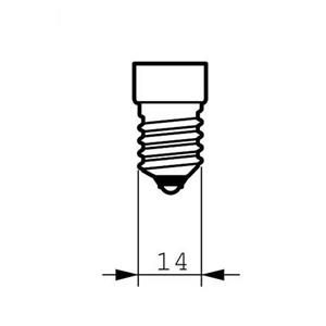 لامپ کم مصرف فیلیپس سری Tornado مدل 12W CDL E14 220-240V 1CT Philips 12W E14 220-240V 1CT Tornado Series Cool Daylight Compact Fluorescent Lamp