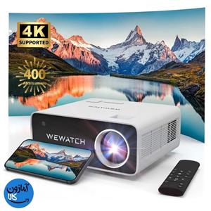 ویدیو پروژکتور برند WEWATCH مدل V51 لومن 18500
