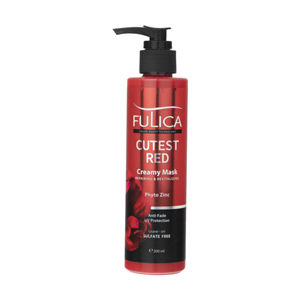 کرم تقویت کننده و ترمیم کننده موی قرمز فولیکا Cutest Red حجم 200ml