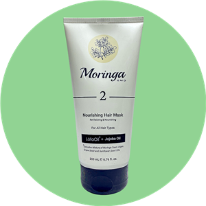 ماسک موهای مغذی مورینگا امو مدل Nourishing حجم 200 میل