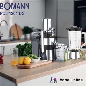 ابمیوه گیری حرفه ای بومن آلمان مدل PDJ 1201 DS کیفیت فوق العاده همراه با 12 ماه گارانتی ( پس کرایه )