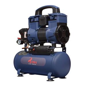 کمپرسور باد 10 لیتر سایلنت صنعتی روما سری پرایم مدل 2-1180F10-A