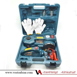 مجموعه‌ی سه کاره جک ، کمپرسور و بکس فندکی باس BS_carkit
