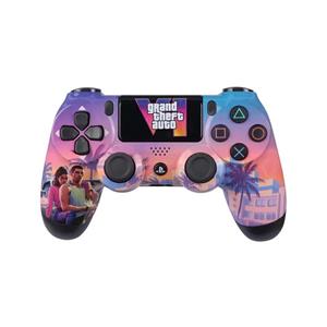 دسته بازی بی سیم پلی ایکس طرح GTA VI مناسب کنسول سونی PS4