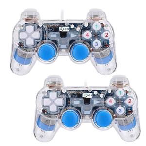 دسته بازی دوبل شوکدار اکسون USB-208B