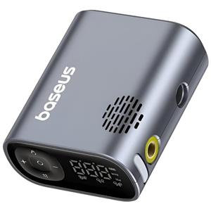 پمپ باد دیجیتالی شارژی دوچرخه و موتورسیکلت‌ با چراغ قوه قابل حمل بیسوس C11169000121-00