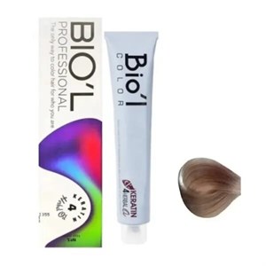 کیت رنگ مو بیول (Biol) سری Professional شماره 9.19 رنگ بلوند عدسی خیلی روشن حجم 100 میلی‌ لیتراکسیدان نه درصد