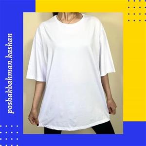 لانگ ساده سفید زنانه و دخترانه