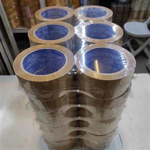 چسب پهن قهوه ای مدل Janson جانسون | 90 یارد