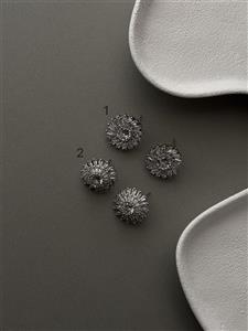 گوشواره جواهری دایره 