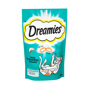 تشویقی گربه دریمیز Salmon وزن 60 گرم