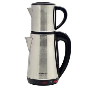 چای ساز روی هم سیلورکرست مدل SC-S589S