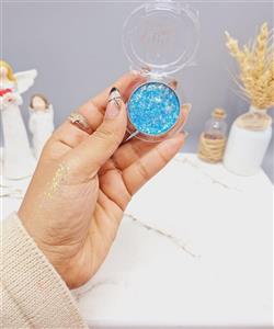 سایه گلیتری چشم و بدن گل فلور دایره ای کد GF462