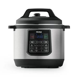 پلوپز هیلداکس مدل HD-6035PC – با دیگ سرامیکی ۸ لیتری و ۲۵ برنامه پخت