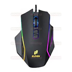 ماوس گیمینگ سیم‌دار الون مدل ELEVEN GM1