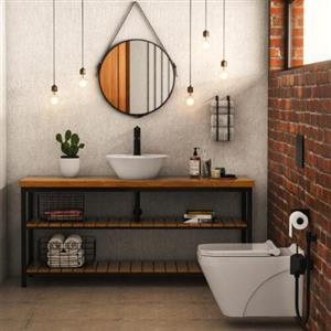 توالت فرنگی وال هنگ چینی کرد منوبلاک ارتا سفید براق