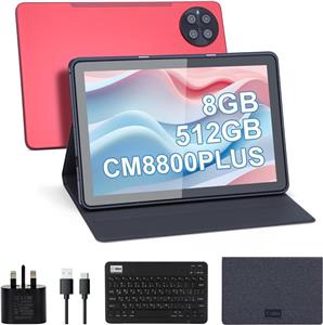 تبلت اندروید 10 اینچ برند C idea مدل CM8800 PLUS صورتی