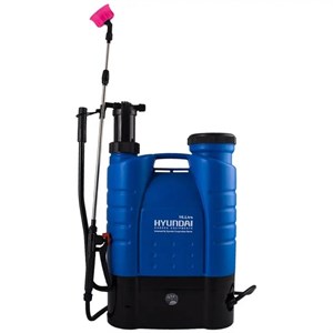 سمپاش شارژی هیوندای مدل HP1680 حجم 16 لیتر آبی