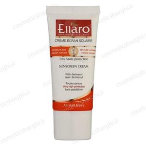 ضدآفتاب بی‌رنگ الارو مدل  SPF50 مناسب انواع پوست، حجم 50 میلی‌لیتر