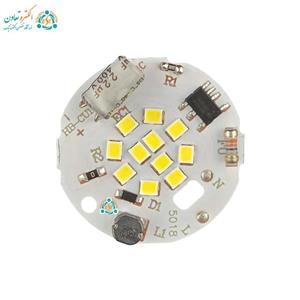 ال ای دی 7 وات 220 ولت سفید مهتابی هالوژنی خازن دار