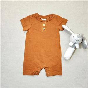 رامپر وارداتی پسرانه رنگ شتری برند Mimi Threads