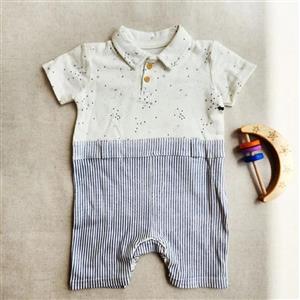 رامپر مجلسی پسرانه طرح ماه و ستاره برند Redtag Baby