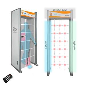 گیت امنیتی تشخیص فلز 6 زون HOU-WM6005