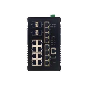 سوییچ لایه 3 صنعتی CS-1604G-T کونتن 16 پورت گیگابیت و 4 پورت 1/10گیگابیت SFP