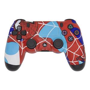 دسته بازی بی سیم سونی Dualshock 4 High Copy درجه یک طرح 3 Marvel's Spider-Man مناسب برای PS4
