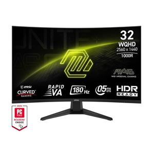 مانیتور خمیده گیمینگ 31.5 اینچ ام اس آی مدل MAG 325CQF