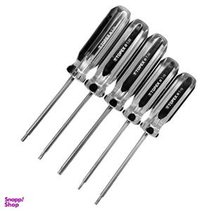 مجموعه 5 عددی پیچ گوشتی تاپکس مدل T-SD402 | خاکستری