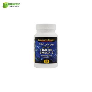 کپسول روغن ماهی امگا 3 فرمولیتد ساینسز بدون جیوه 30 عددی