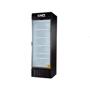 فریزر ویترینی 80 سانتی بدنه مشکی، وان سفید کینو مدل KF 800BL