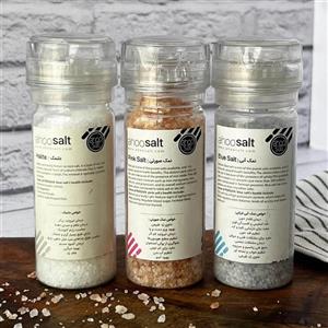 ست ۳ عددی نمکساب به همراه نمک معدنی