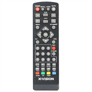 کنترل گیرنده دیجیتال ایکس ویژن طرح X.vision 885