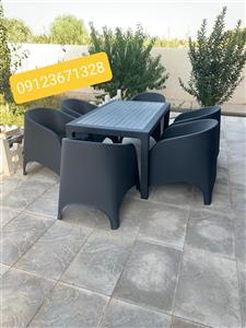 ست مبلمان باغی چتر باغی