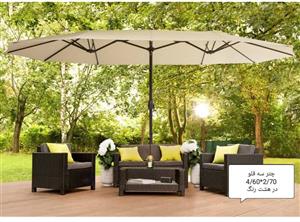 فروش و پخش چتر باغی پایه وسط 3قلو