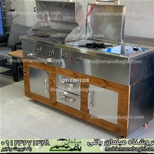 باربیکیو190سانت کامل استیل ترموود عرض 60