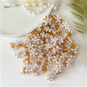 مینی کلیپس فلزی شکوفه
