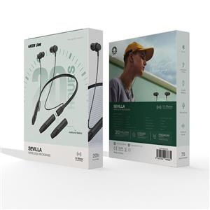 هدفون بلوتوث دور گردنی مگنتی Green lion Neckband Sevilla