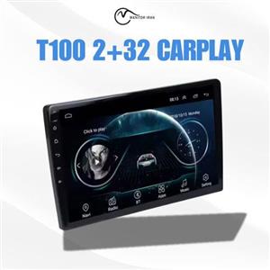 مانیتور وراکروز برند پاور ۲ ۳۲ اپل کارپلی مدل T100 همراه با قاب