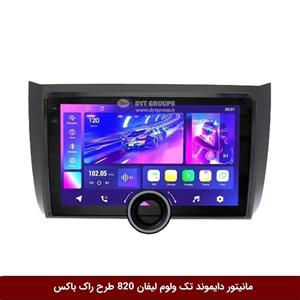 مانیتور دایموند تک ولوم لیفان 820 طرح راک باکس مدل 10 و 11 اینچ